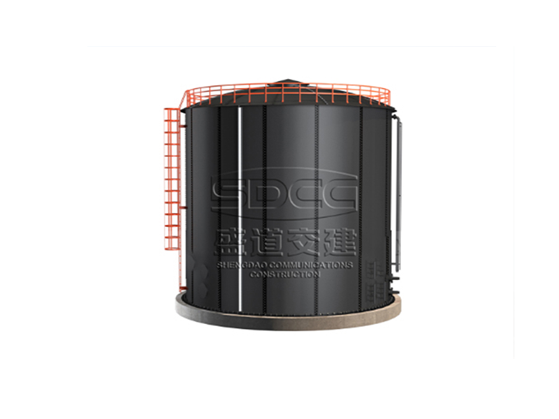 Fabricated asphalt storage tank